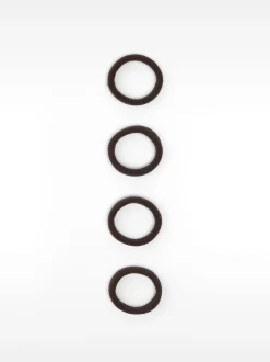 PARFOIS Conjunto De Gomas Para El Pelo Marr&oacute;n Best Sale
