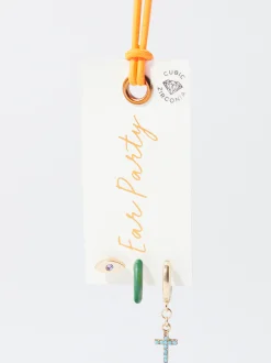 PARFOIS Conjunto De Pendientes Con Circonitas Multicor Discount