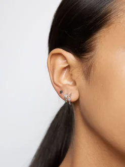 PARFOIS Conjunto De Pendientes Con Circonitas Multicor Best