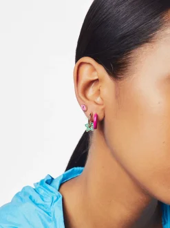 PARFOIS Conjunto De Pendientes Esmaltados Multicor Sale