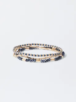 PARFOIS Conjunto De Pulseras El&aacute;sticas Multicor New