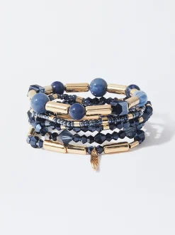 PARFOIS Conjunto De Pulseras El&aacute;sticas Multicor Clearance