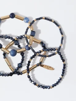 PARFOIS Conjunto De Pulseras El&aacute;sticas Multicor Clearance