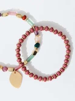 PARFOIS Conjunto De Pulseras El&aacute;sticas Multicor Online