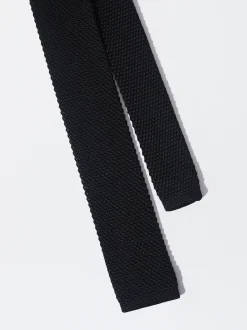 PARFOIS Corbata Con Textura Negro Cheap