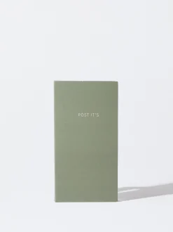 PARFOIS Cuaderno De Notas Adhesivas Caqui Discount