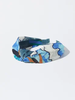PARFOIS Diadema Ancha Estampada Multicor Flash Sale