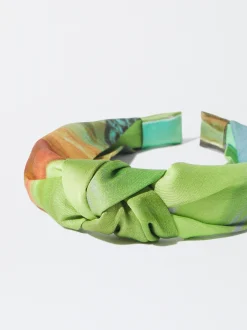 PARFOIS Diadema Ancha Estampada Multicor Online
