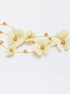PARFOIS Diadema Con Flores Crudo Best Sale