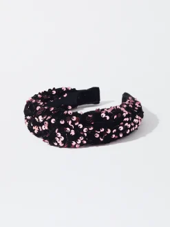 PARFOIS Diadema Con Lentejuelas Multicor Clearance