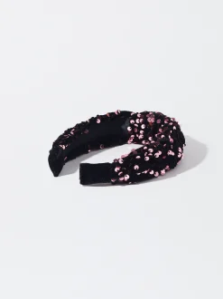 PARFOIS Diadema Con Lentejuelas Multicor Clearance