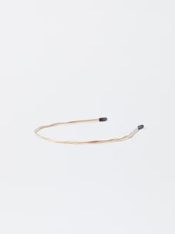 PARFOIS Diadema Fina Dorada Dorado Sale