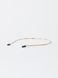 PARFOIS Diadema Fina Dorada Dorado Sale