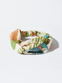 PARFOIS Diadema Turbante Estampada Multicor Flash Sale
