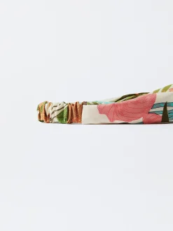 PARFOIS Diadema Turbante Estampada Multicor Flash Sale