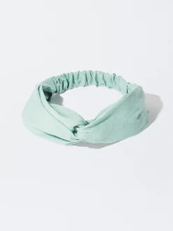 PARFOIS Diadema Turbante Nudo Azul Shop