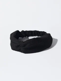 PARFOIS Diadema Turbante Nudo Negro Cheap