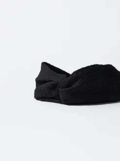 PARFOIS Diadema Turbante Nudo Negro Cheap