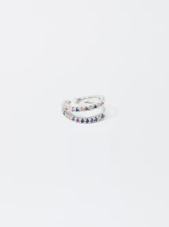 PARFOIS Ear Cuff Con Circonitas Multicor Outlet