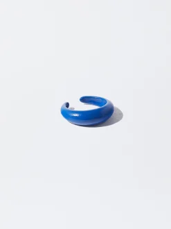 PARFOIS Ear Cuff Con Esmalte Mostaza Cheap