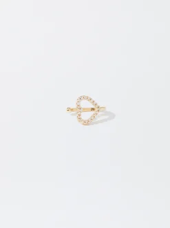 PARFOIS Ear Cuff Con Circonitas Dorado Cheap
