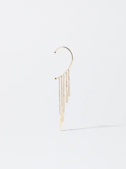 PARFOIS Earcuff Con L&aacute;grimas Dorado Outlet
