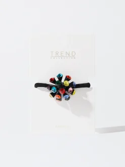 PARFOIS El&aacute;stico Para El Pelo Detalles Brillantes Multicor Best Sale