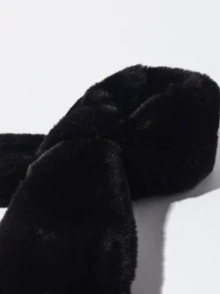 PARFOIS Estola De Pelo Negro Clearance