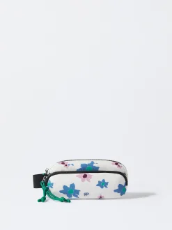 PARFOIS Estuche De Nylon Estampado Rosa Store