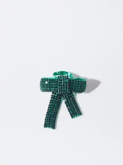 PARFOIS Exclusivo Online - Anillo Maxi Lazo Verde Sale