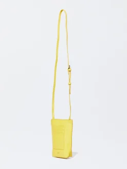PARFOIS Exclusivo Online - Bolso Para M&oacute;vil De Piel Amarillo Shop