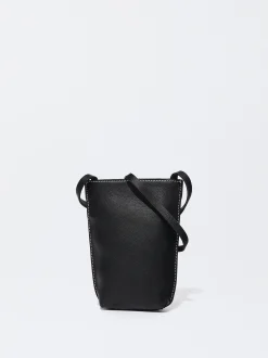 PARFOIS Exclusivo Online - Bolso Para M&oacute;vil De Piel Negro Online