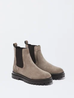 PARFOIS Exclusivo Online - Bot&iacute;n Plano De Piel Beige Flash Sale