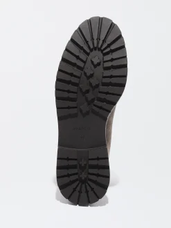 PARFOIS Exclusivo Online - Bot&iacute;n Plano De Piel Beige Flash Sale