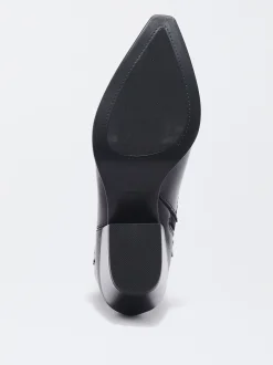 PARFOIS Exclusivo Online - Bot&iacute;n Cowboy De Piel Negro Best Sale