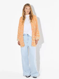 PARFOIS Exclusivo Online - Cárdigan De Punto Jacquard Naranja Best