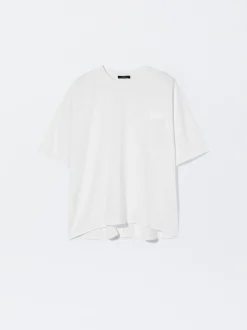 PARFOIS Exclusivo Online - Camiseta Algod&oacute;n Con Bolsillo Blanco Clearance