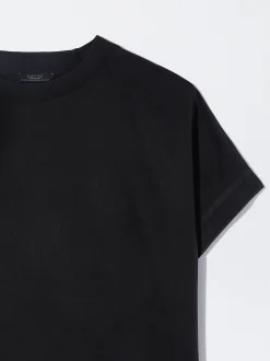 PARFOIS Exclusivo Online - Camiseta Lyocell Negro New