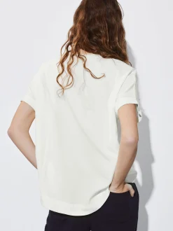 PARFOIS Exclusivo Online - Camiseta Lyocell Crudo Discount
