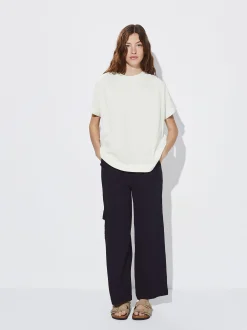 PARFOIS Exclusivo Online - Camiseta Lyocell Crudo Discount