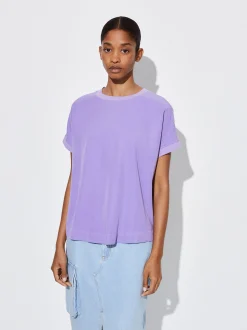 PARFOIS Exclusivo Online - Camiseta Lyocell Violeta Fashion