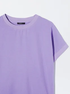 PARFOIS Exclusivo Online - Camiseta Lyocell Violeta Fashion