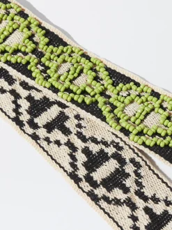 PARFOIS Exclusivo Online - Cintur&oacute;n Con Abalorios Multicor Outlet