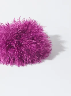 PARFOIS Exclusivo Online - Coletero Fruncido Con Pelo Violeta Store