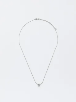 PARFOIS Exclusivo Online - Collar Personalizable Acero Coraz&oacute;n Plateado Best