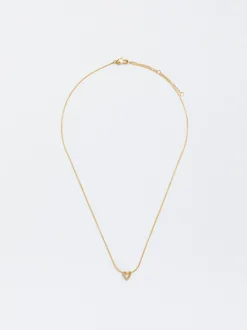 PARFOIS Exclusivo Online - Collar Personalizable Acero Coraz&oacute;n Dorado New