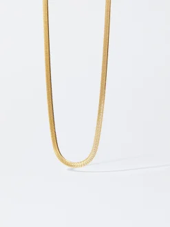 PARFOIS Exclusivo Online - Collar Personalizable De Acero Dorado Shop