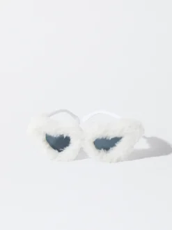 PARFOIS Exclusivo Online - Gafas De Sol Cor&aacute;zon Con Pelo Blanco Hot