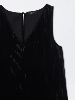 PARFOIS Exclusivo Online - Jumper De Terciopelo Negro Hot