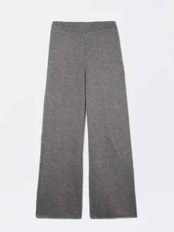 PARFOIS Exclusivo Online - Pantal&oacute;n De Punto Plateado Cheap